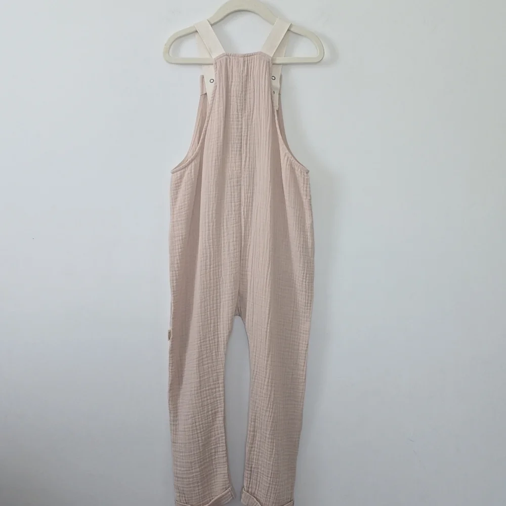 GREIGE Organic Cotton Overalls Sz 4 Unisex